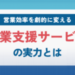 営業効率を劇的に変える「営業支援サービス」の実力とは 成果報酬型テレアポ代行の実力と可能性 (29)